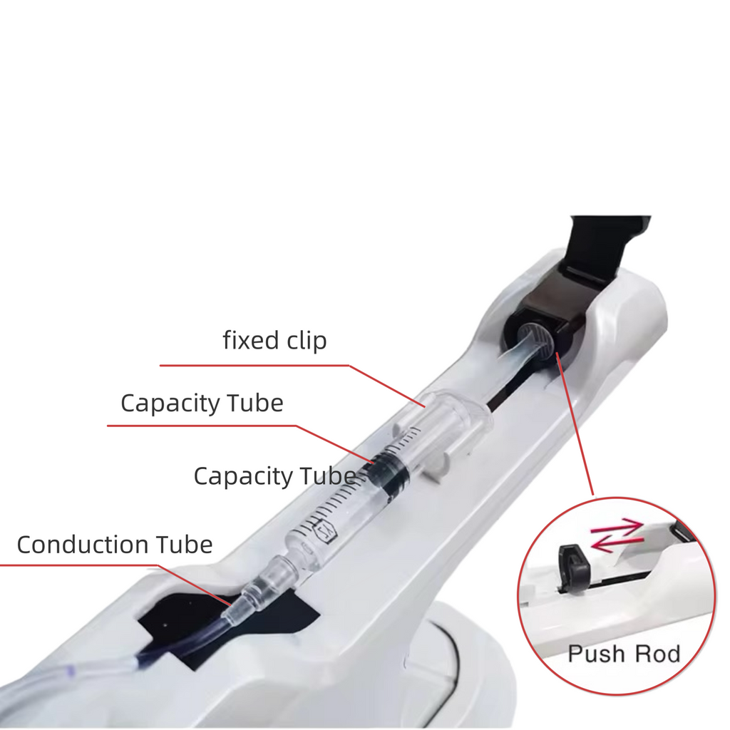 VIME Collagen Hydro Derm Pen – Professional Nano MTS Microneedling Device with 3 Interchangeable Heads (Round, Square, 9-Pin)