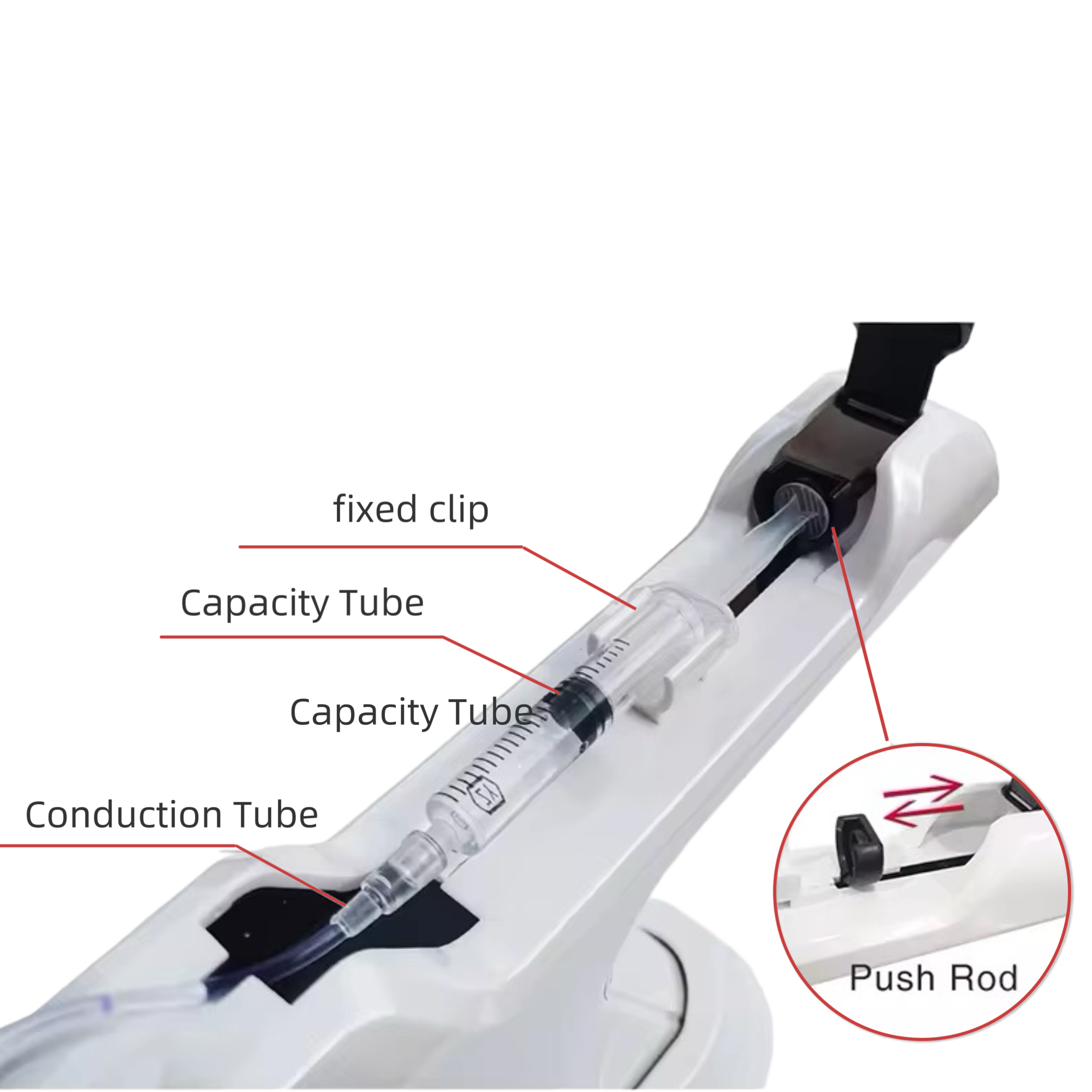 VIME Collagen Hydro Derm Pen – Professional Nano MTS Microneedling Device with 3 Interchangeable Heads (Round, Square, 9-Pin)