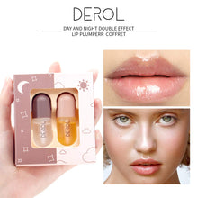 Load image into Gallery viewer, DEROL Lip Plumper Natural Day &amp; Night Enhancer Set
